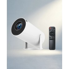 TCX Taşınabilir 4K Destekli Projeksiyon Cihazı HDMI USB Uyumlu