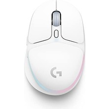 Mey İthalat G705 Aurora Beyaz Kablosuz Oyuncu Mouse'u, Rgb, Bluetooth ve Lightspeed