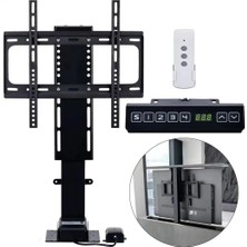 Powermaster PM-24928 32'' - 57'' Inç Ayarlanabilir Yükseklik Uzaktan Kumandalı Tv Kaldırma Lift Asansörü