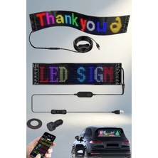 TCX Telefon Kontrollü LED Ekran 16X96 Cama Yapışan Panel