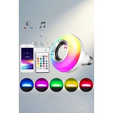 TCX Akıllı Bluetooth Hoparlör Ampül Rgb LED Işık 3W