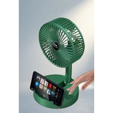 TCX Pratik Mini Fan Telefon Standlı 3 Kademeli Soğutucu