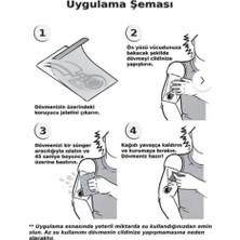 Mey İthalat Yıldırım Şimşek Damar Desenli Geçici Dövme, Tam Kol ve Bacak Kaplama, 1 Hafta Kalıcılık, 48 cm