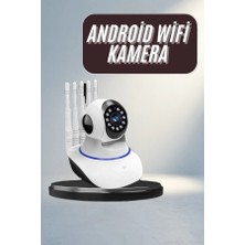 TCX Motorlu 1080P Wifi Kamera 5 Antenli Gece Görüşlü