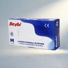 TCX Pudralı Muayene Eldiveni Konforlu Kullanım Için 100'LÜ Paket