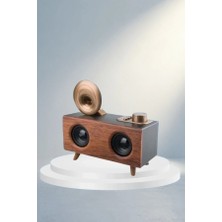 TCX Retro Tasarımlı Bluetooth Hoparlör Fm Radyo 5 Fonksiyonlu