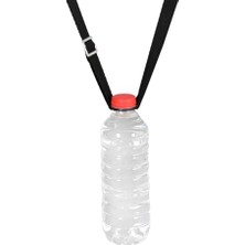 Mey İthalat Pet Şişe Taşıma Aparat Askılı Lastikli Su Taşıma Aparatı Askısı Ayarlanabilir Su Şişesi Tutacağı Plastik Şişe Tutucu 500 ml Kadar Taşır