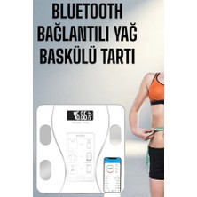 TCX Dijital Akıllı Tartı 180 kg Kapasite ile Vücut Kitle Ölçer