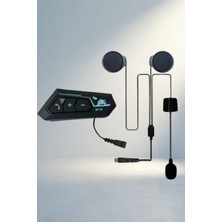 TCX Bluetooth 5.0 Motosiklet Kulaklık Kask Uyumlu 1 Adet
