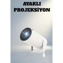 TCX Geniş Ekran 130 Inç 4K Destekli Projeksiyon Cihazı