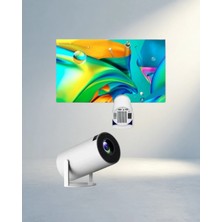 TCX Full Hd Projeksiyon Cihazı 130 Inç Ekran Wifi HDMI Bağlantılı