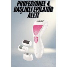 TCX Epilasyon Aleti Çoklu Başlık Seçeneği ile Konforlu Kullanım