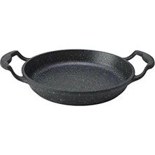 Mey İthalat Yuvarlak Döküm Sahan, Gri, 18 Cm, ZK-961