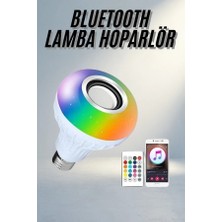 TCX Renk Değiştiren Bluetooth Ampül 7 Renkli Android ve Ios Uyumlu