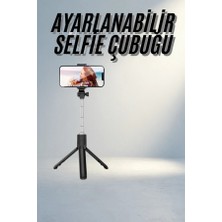TCX Kumandalı Bluetooth Tripod Selfie Çubuğu 186 mm Uzunluk