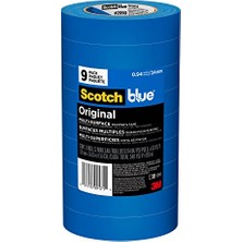 Mey İthalat Scotch Ressam Bandı Orijinal Çok Yüzeyli Ressam Bandı; 0,94 Inç x 60 Yard (Toplam 540 Metre), 2090,9 Rulo
