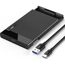 Mey İthalat USB 3.1 Gen 2 Tip C Muhafaza, 2,5 Inç Sabit Sürücü, 6tb, 6gbps, Windows Mac Os Linux ile Uyumlu