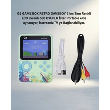 TCX Retro Oyun Konsolu G5 - Taşınabilir USB Şarjlı Model