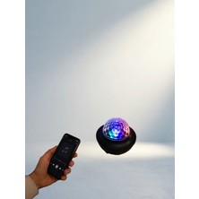 TCX Rgb Işıklı Bluetooth Parti Projektörü 1 Adet