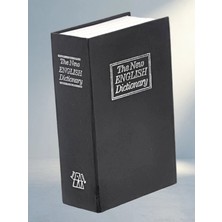 TCX Gizli Kitap Kasa 18,5X11,5 cm Metal Güvenlik