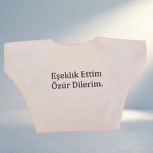 TCX Komik Peluş Tişört Eşeklik Ettim Oyuncak Giydirme
