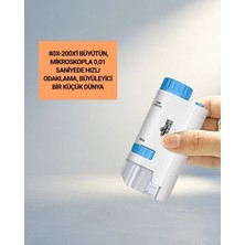TCX Şık Tasarımlı Taşınabilir LED Mikroskop 80X-200X Büyütme