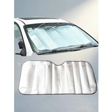TCX Konforlu Metalize Güneşlik 130X60 cm Tüm Otomobiller Için
