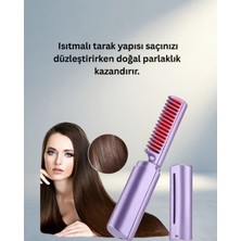 TCX Kablosuz Saç Düzleştirici USB Şarjlı Sıcaklık