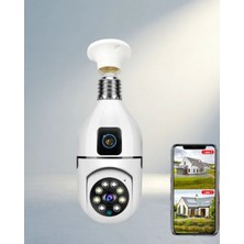 TCX Wifi Kamera Ampul Tipi 2mp Lensli Akıllı Güvenlik Cihazı