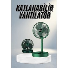 TCX Taşınabilir Katlanabilir Şarjlı Fan Masaüstü Kullanım
