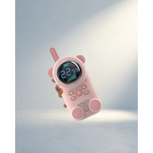 TCX Ekranlı Çocuk Telsizi 1-3 Km Çekim Mesafesi ile (Lcd Model)