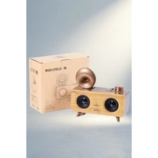 TCX Retro Tasarımlı Bluetooth Hoparlör Fm Radyo ile 5 Mod