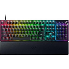 Mey İthalat Huntsman V3 Pro Analog Optik E-Spor Klavyesi, Snap Tap, Hızlı Ateş Tetikleyici, Dijital Düğme, Doubleshot Pbt Tuş Başlıkları, Abd Düzeni, Siyah