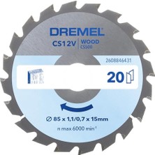 Mey İthalat Blueprint CS12V (CS500) 85 mm Ahşap Testere Bıçağı