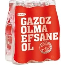 Mey İthalat Cam Gazoz, 6X250 Ml, 2'li Paket