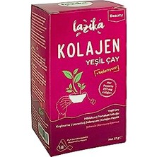 Mey İthalat Süper Çay, 18 Piramit Poşet Çay, Erken Hasat El Yapımı Yeşil Çay, Vitamin ve Minareller ile Güçlendirilmiş, Prebiyotikli ve Kolajenli