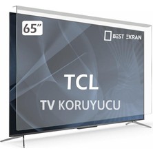 Mey İthalat 65P615 Uyumlu 65 Inç 164 Ekran Şeffaf Tv Ekran Koruyucu Paneli