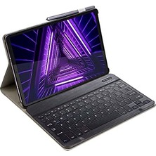 Mey İthalat Lenovo Tab M10 TB-X306F 10.1 Tablet Bluetooth Klavyeli Standlı Kılıf - Bkk1