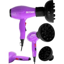 Mey İthalat Alman 3400 W Ac Motor Saç Kurutma Makinesi, Fön Makinesi, Difüzör ve 2 Adet Başlık
