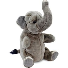 Mey İthalat Fil Kukla Peluş Oyuncak, Tüm Beden, 26 cm