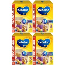 Mey İthalat 3 Bebek Devam Sütü 800 G 9-12 Ay x 4 Adet
