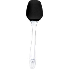 Mey İthalat Silikon Spatula, Şeffaf Tutma Yeri, Siyah