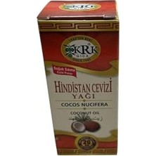 Mey İthalat Hindistan Cevizi Yağı %100 Saf Cocos Nucifera, Soğuk Sıkım, 20 cc