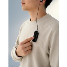 Gees Global Kompakt Bluetooth Kulaklık Kısa Kablolu Tek Kulaklık Günlük Kullanım