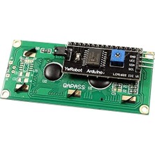 Mey İthalat 16X2 LCD Ekran I2C Lehimli Mavi Display