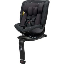 Mey İthalat Spinel 360 S I-Size Oto Koltuğu, Isofix Bağlantılı, Döner ve Yatabilir, 0-36 Kg, Authentic Black