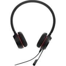 Mey İthalat Evolve 30 Iı Microsoft Teams Sertifikalı Stereo Kablolu Kulaklık, Gürültü Önleyici Mikrofon, LED Göstergeleri, Usb-C/a, Siyah