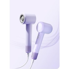 Mey İthalat Mini X116 Se Yüksek Hızlı Akıllı Iyonlu Saç Kurutma Makinesi Ultra Sessiz-Mor