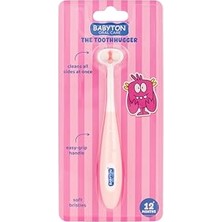 Mey İthalat 3 Boyutlu Hassas Çocuk Diş Fırçası, Pinky
