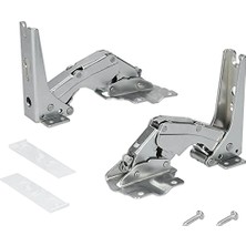 Mey İthalat Kapı Menteşesi Seti Buzdolabı Bosch/siemens 00481147/481147-2'LI Menteşe Seti. Neff; Aeg, Quelle, Constructa, Balay Cihazlarına Da Uyar